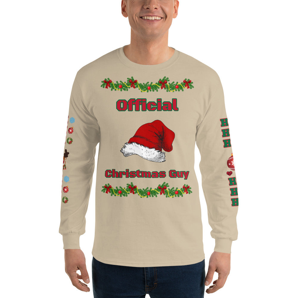 Official Christmas Guy - Men’s Long Sleeve Shirt