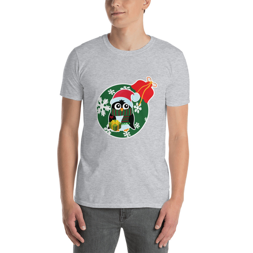Christmas - Penguin - Short-Sleeve Unisex T-Shirt