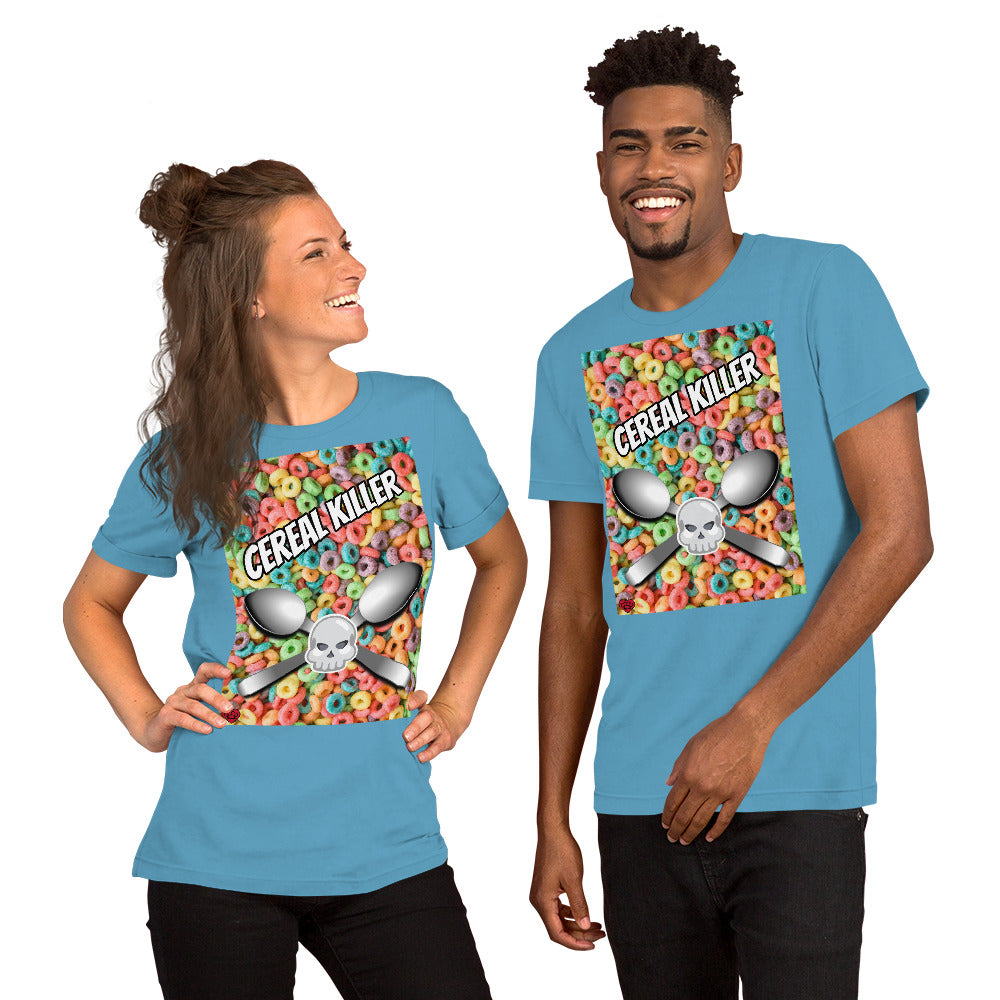 Cereal Killer - BRIGHT COLORS - Short-Sleeve Unisex T-Shirt