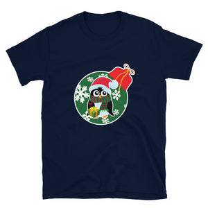 Christmas - Penguin - Short-Sleeve Unisex T-Shirt