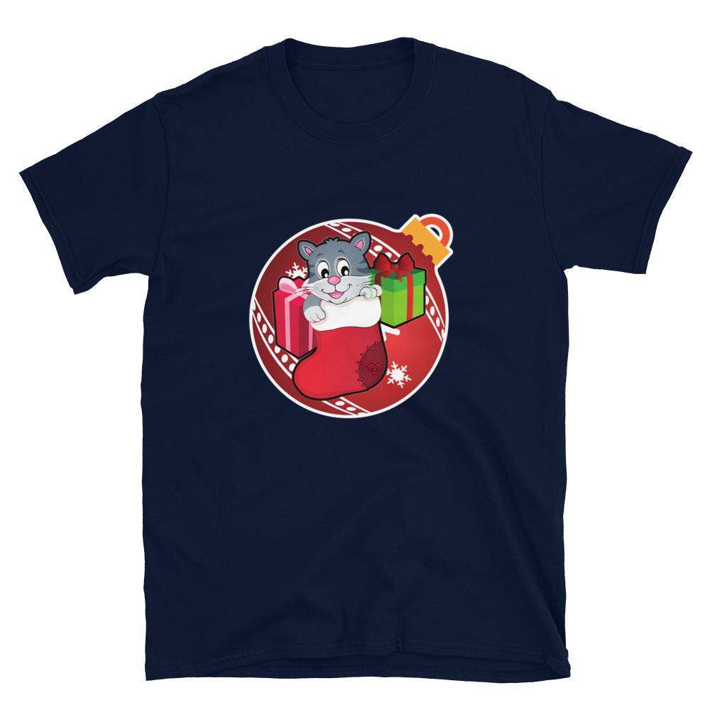 Christmas - Kitty - Short-Sleeve Unisex T-Shirt