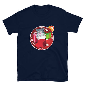 Christmas - Kitty - Short-Sleeve Unisex T-Shirt