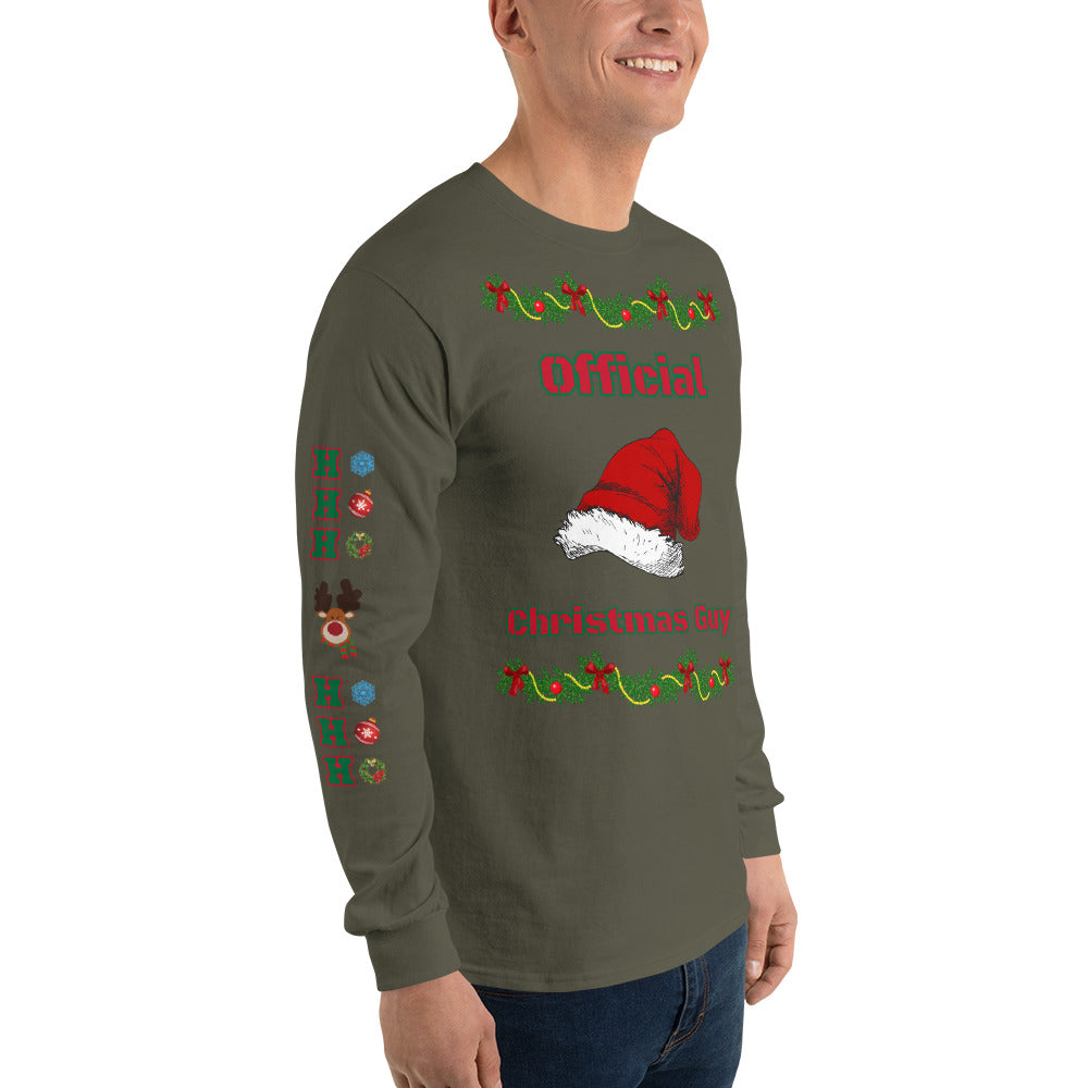 Official Christmas Guy - Men’s Long Sleeve Shirt