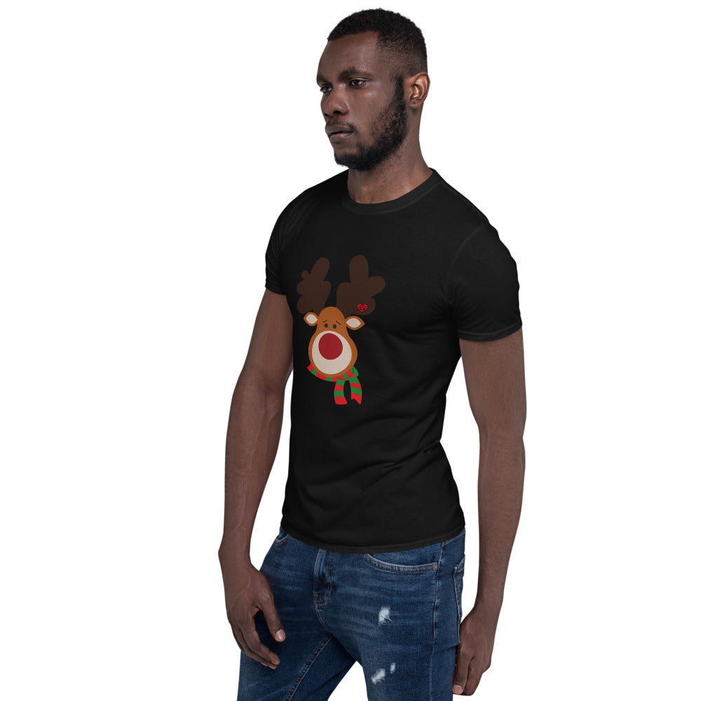 Reindeer - Christmas - Short-Sleeve Unisex T-Shirt