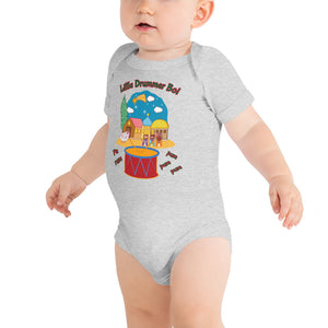 Christmas - Little drummer Boi (Nativity) - Personalized Baby One Piece