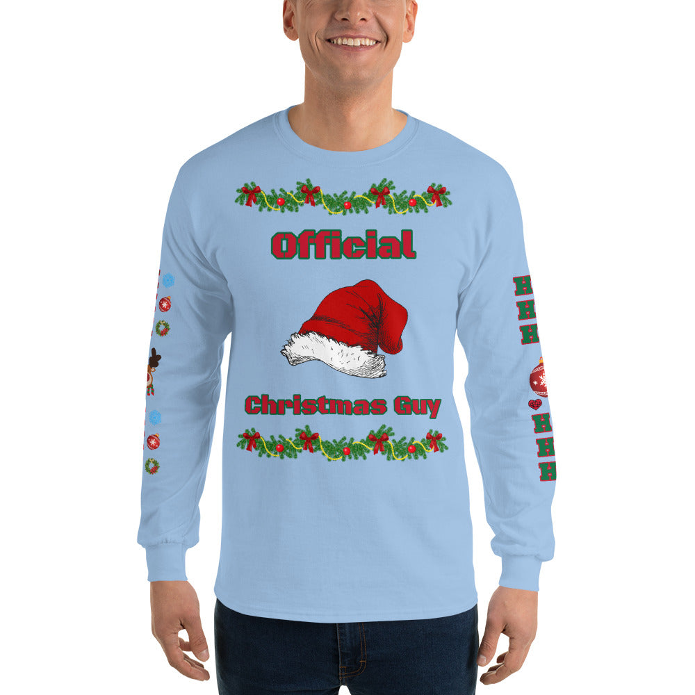 Official Christmas Guy - Men’s Long Sleeve Shirt