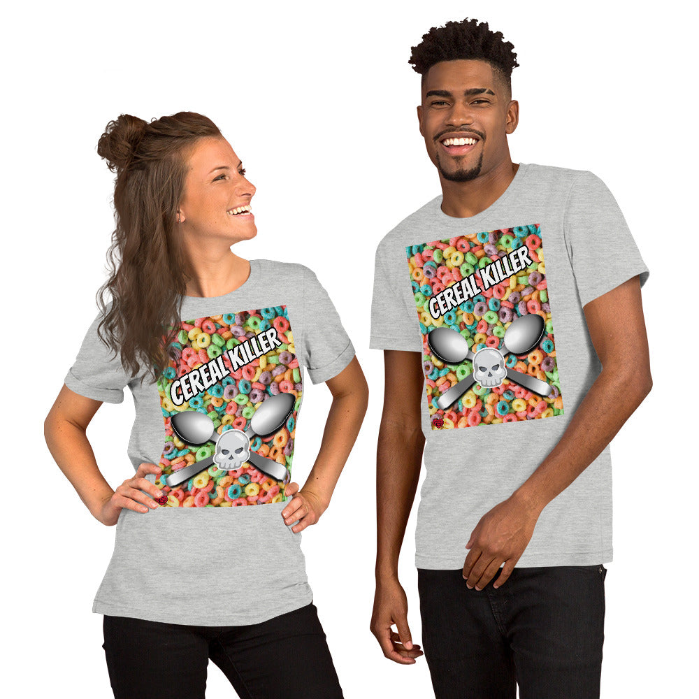 Cereal Killer - BRIGHT COLORS - Short-Sleeve Unisex T-Shirt