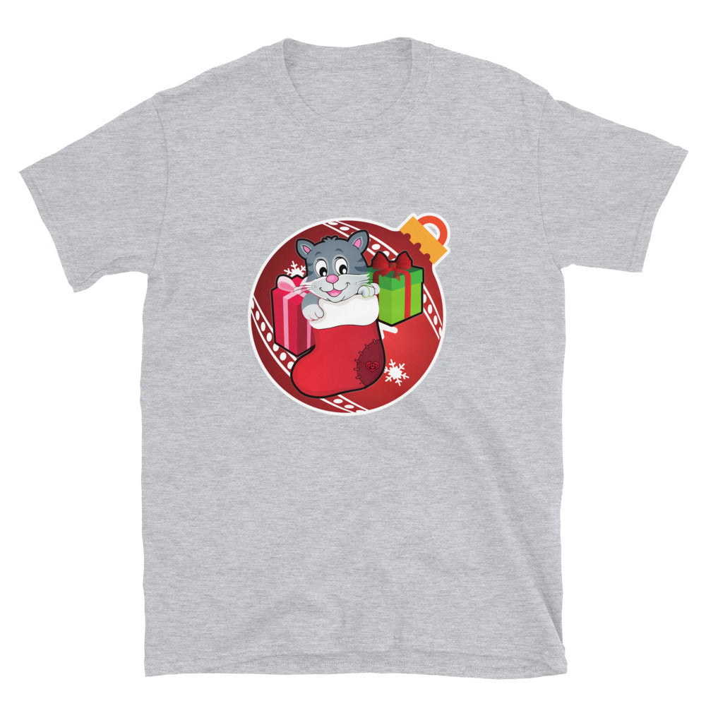 Christmas - Kitty - Short-Sleeve Unisex T-Shirt