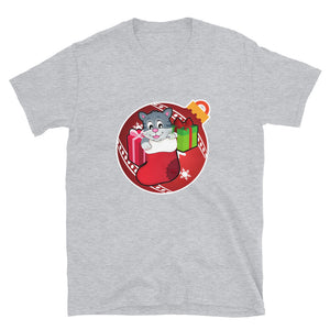 Christmas - Kitty - Short-Sleeve Unisex T-Shirt