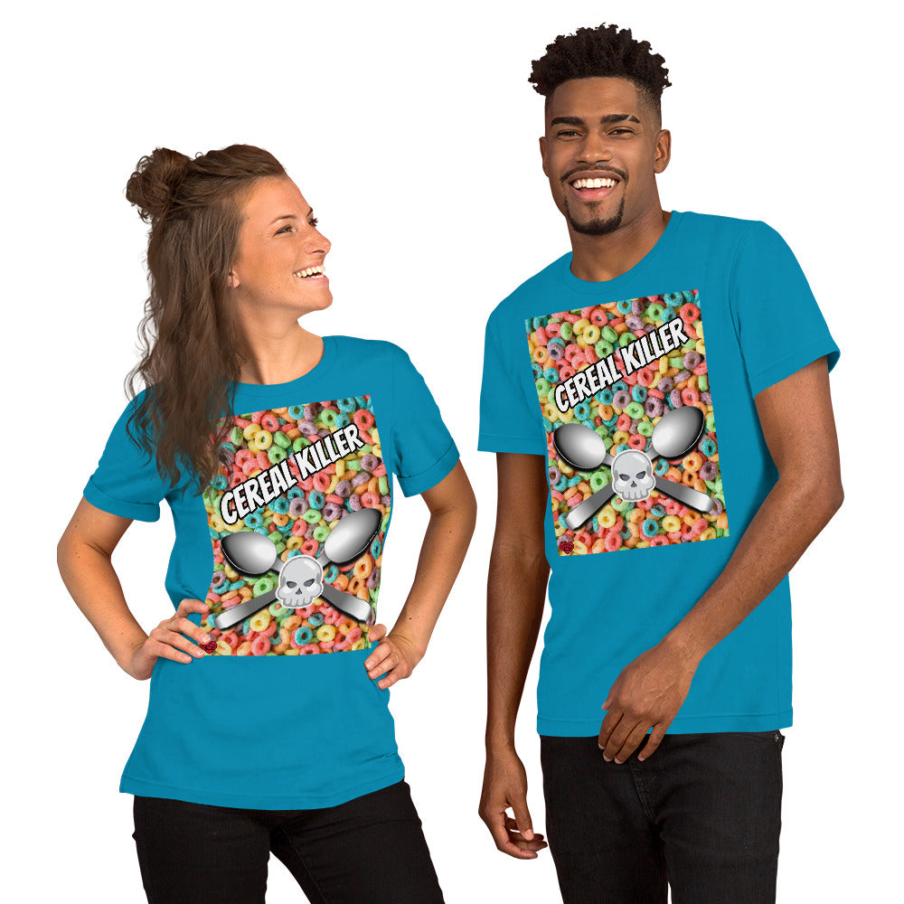 Cereal Killer - BRIGHT COLORS - Short-Sleeve Unisex T-Shirt