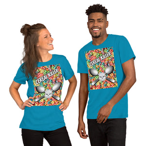Cereal Killer - BRIGHT COLORS - Short-Sleeve Unisex T-Shirt