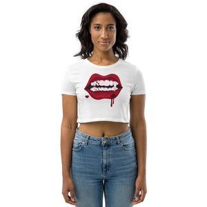 Pretty Mouth - Organic Crop Top