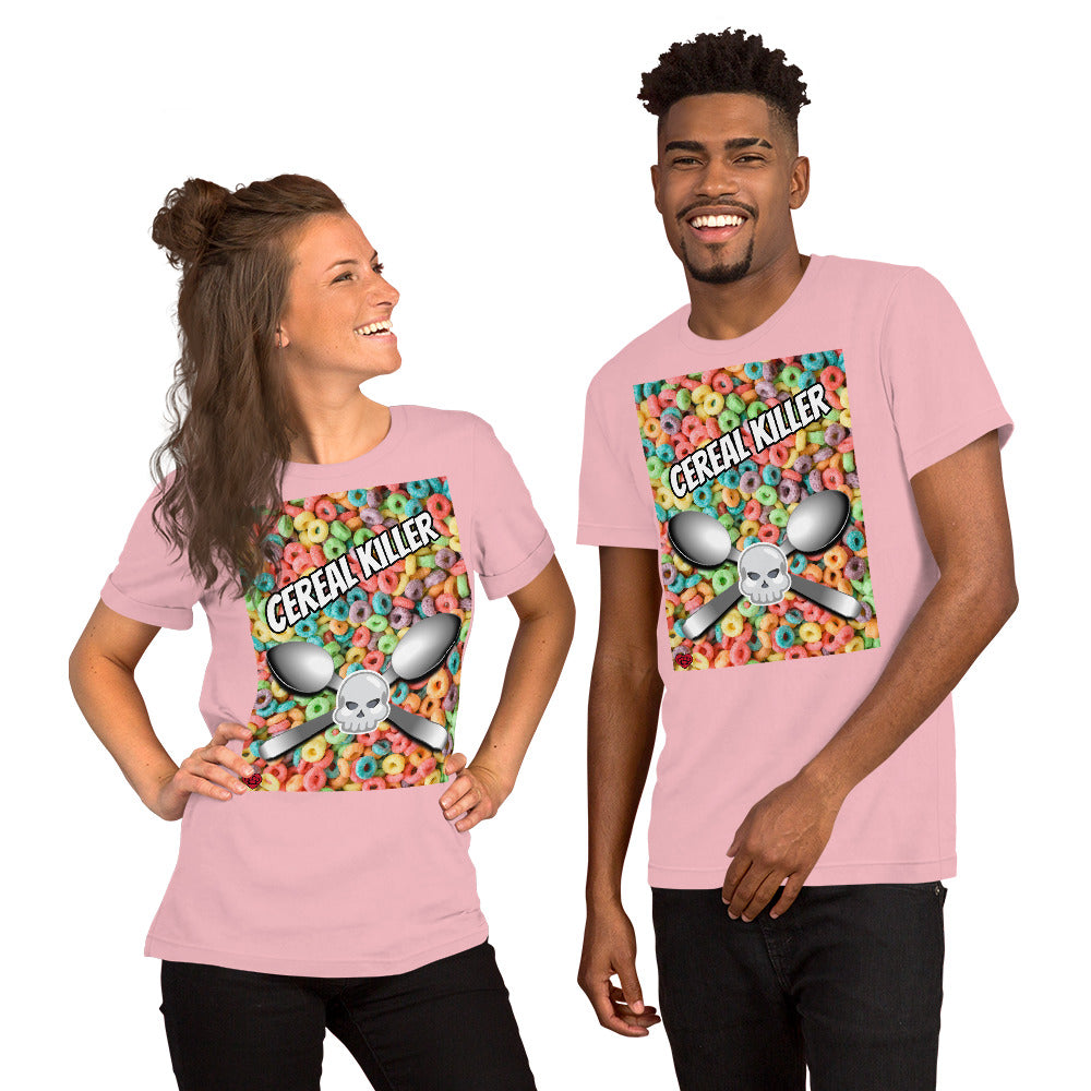 Cereal Killer - BRIGHT COLORS - Short-Sleeve Unisex T-Shirt