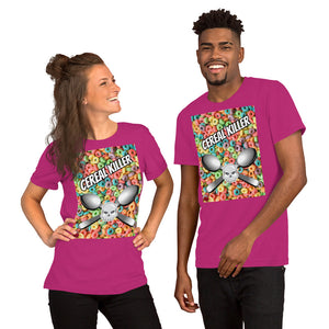 Cereal Killer - BRIGHT COLORS - Short-Sleeve Unisex T-Shirt