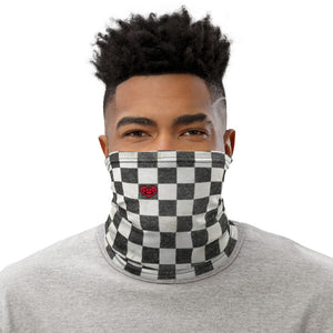 Vintage Checkerboard - Unisex Face Cover/Neck Gaiter