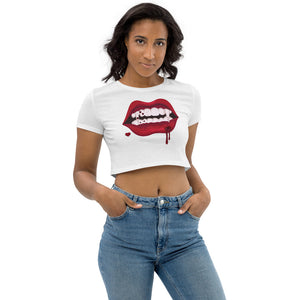 Pretty Mouth - Organic Crop Top
