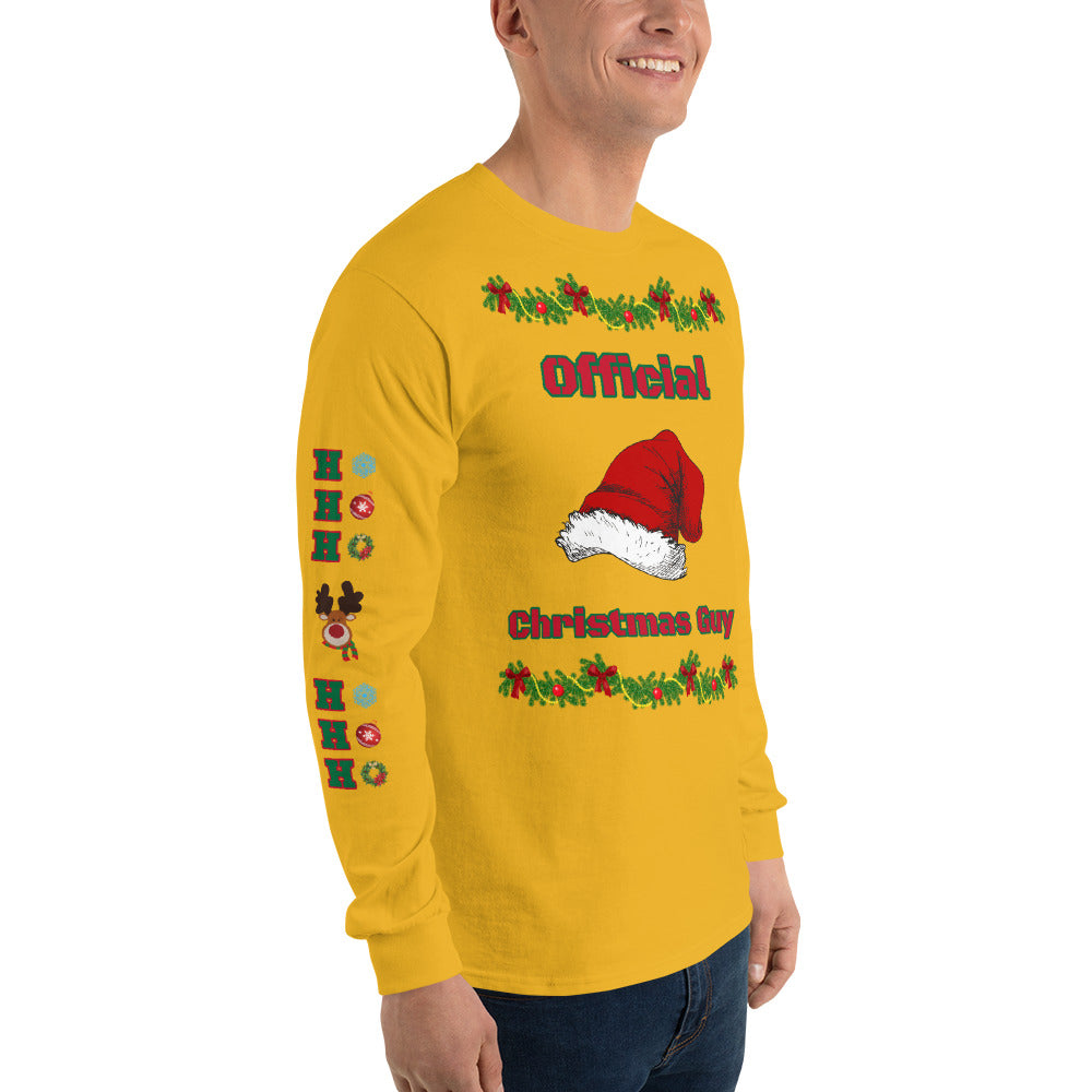 Official Christmas Guy - Men’s Long Sleeve Shirt