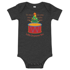 Christmas - Little Drummer Boi (Christmas Tree) Personalized Baby One Piece