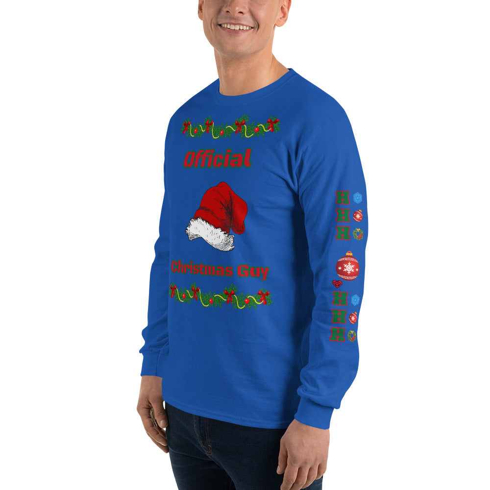 Official Christmas Guy - Men’s Long Sleeve Shirt