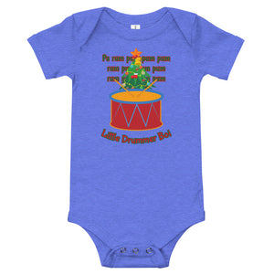Christmas - Little Drummer Boi (Christmas Tree) Personalized Baby One Piece