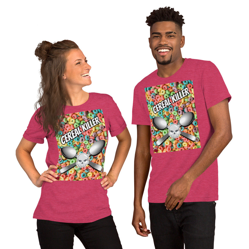 Cereal Killer - BRIGHT COLORS - Short-Sleeve Unisex T-Shirt