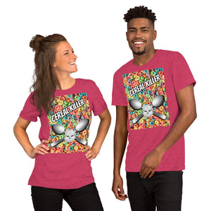 Cereal Killer - BRIGHT COLORS - Short-Sleeve Unisex T-Shirt