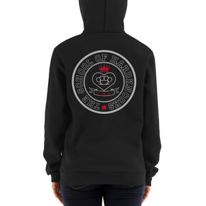 The School Of HardKnocks Emblem Grey Font Hoodie