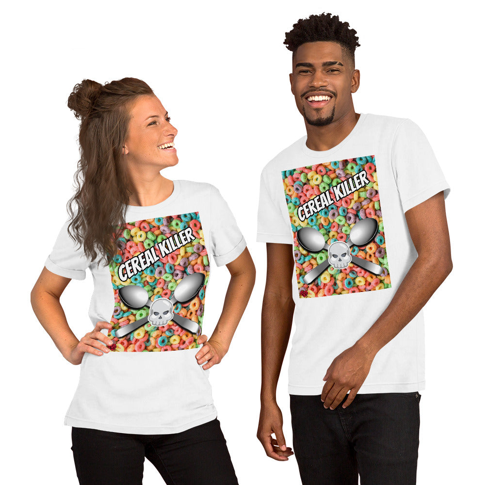 Cereal Killer - BRIGHT COLORS - Short-Sleeve Unisex T-Shirt