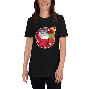 Christmas - Kitty - Short-Sleeve Unisex T-Shirt
