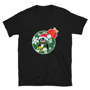 Christmas - Penguin - Short-Sleeve Unisex T-Shirt