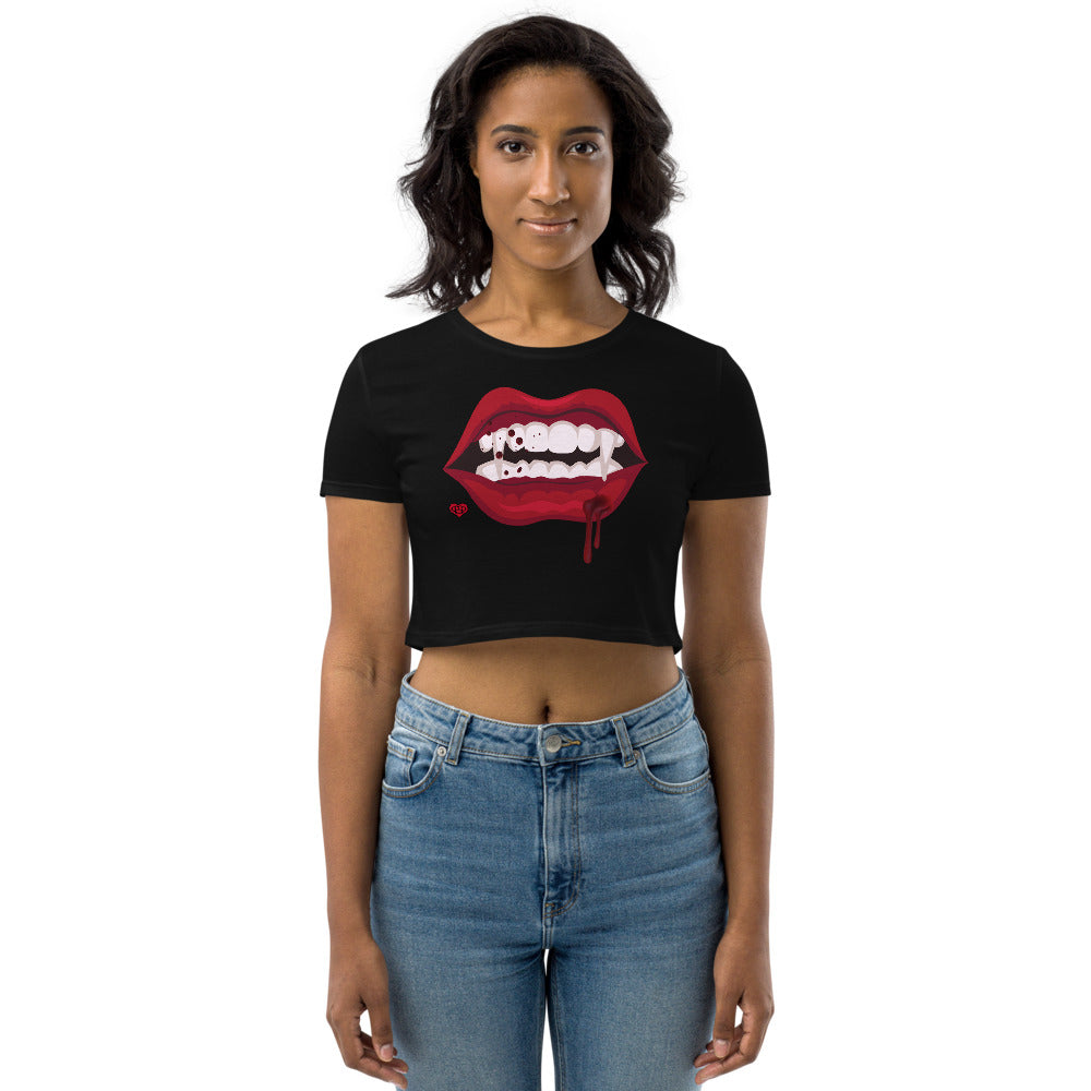 Pretty Mouth - Organic Crop Top
