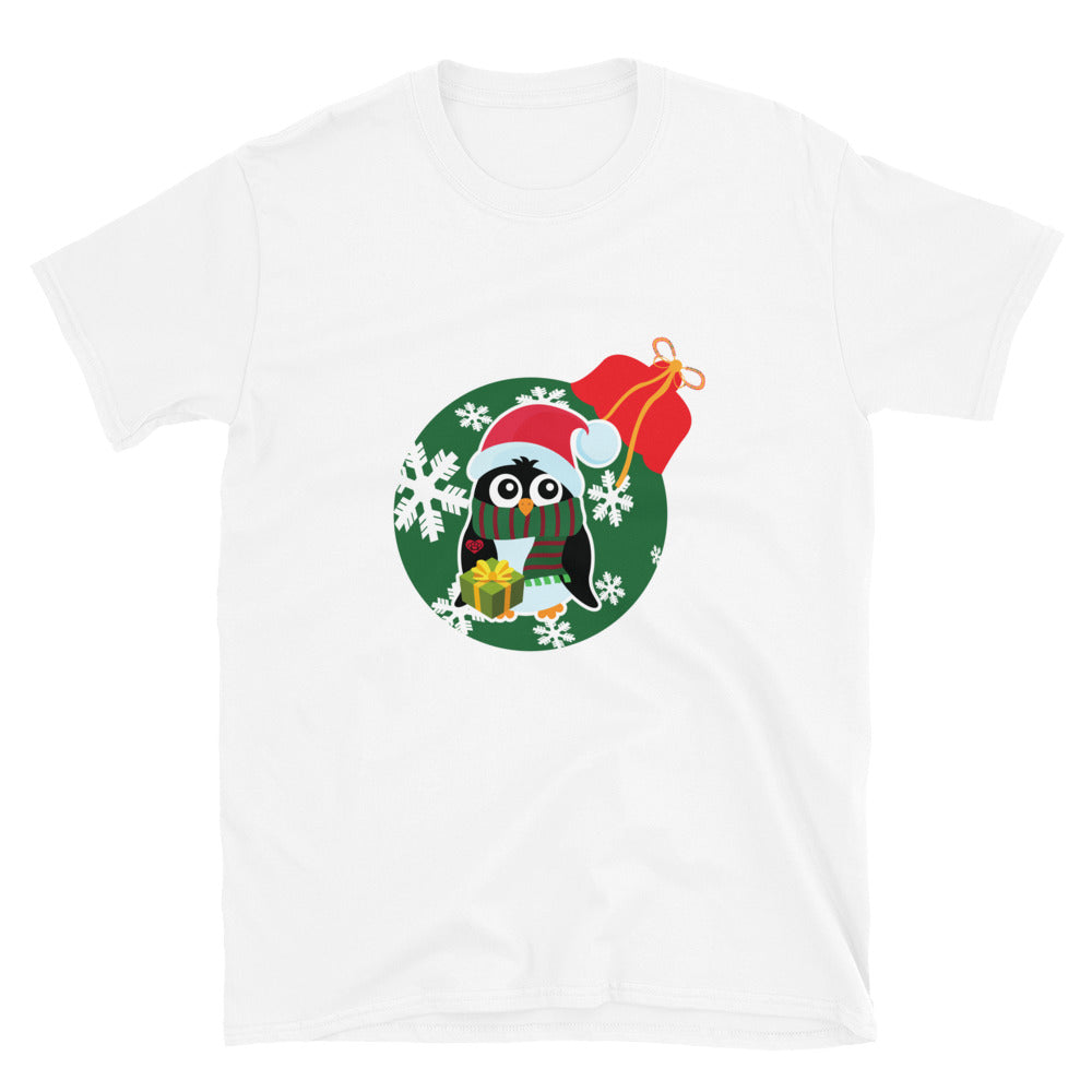 Christmas - Penguin - Short-Sleeve Unisex T-Shirt