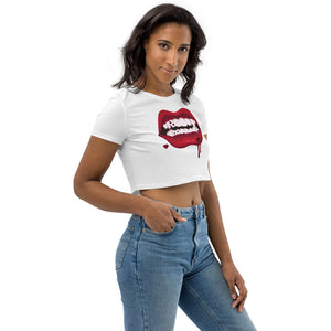 Pretty Mouth - Organic Crop Top