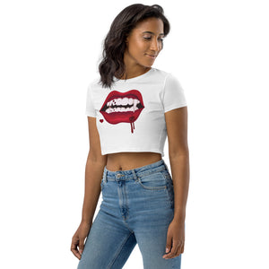 Pretty Mouth - Organic Crop Top