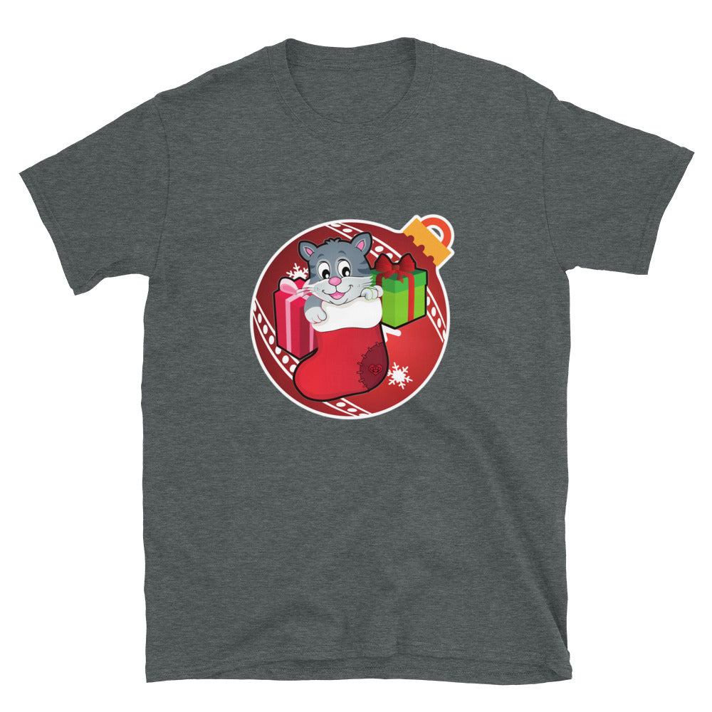 Christmas - Kitty - Short-Sleeve Unisex T-Shirt