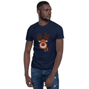 Reindeer - Christmas - Short-Sleeve Unisex T-Shirt