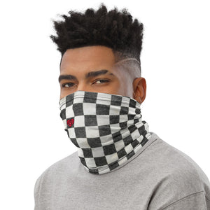 Vintage Checkerboard - Unisex Face Cover/Neck Gaiter