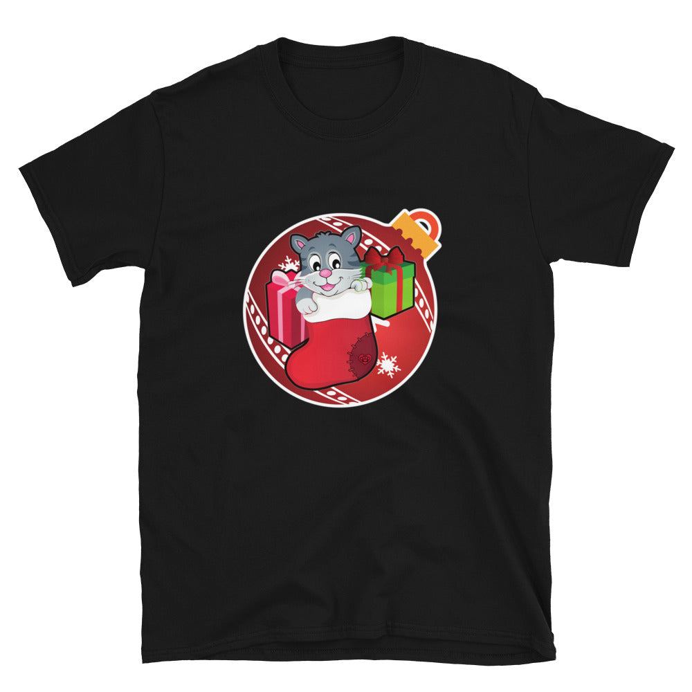 Christmas - Kitty - Short-Sleeve Unisex T-Shirt