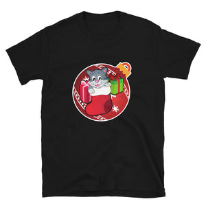 Christmas - Kitty - Short-Sleeve Unisex T-Shirt