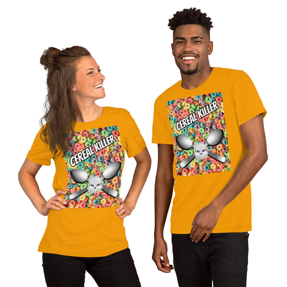 Cereal Killer - BRIGHT COLORS - Short-Sleeve Unisex T-Shirt